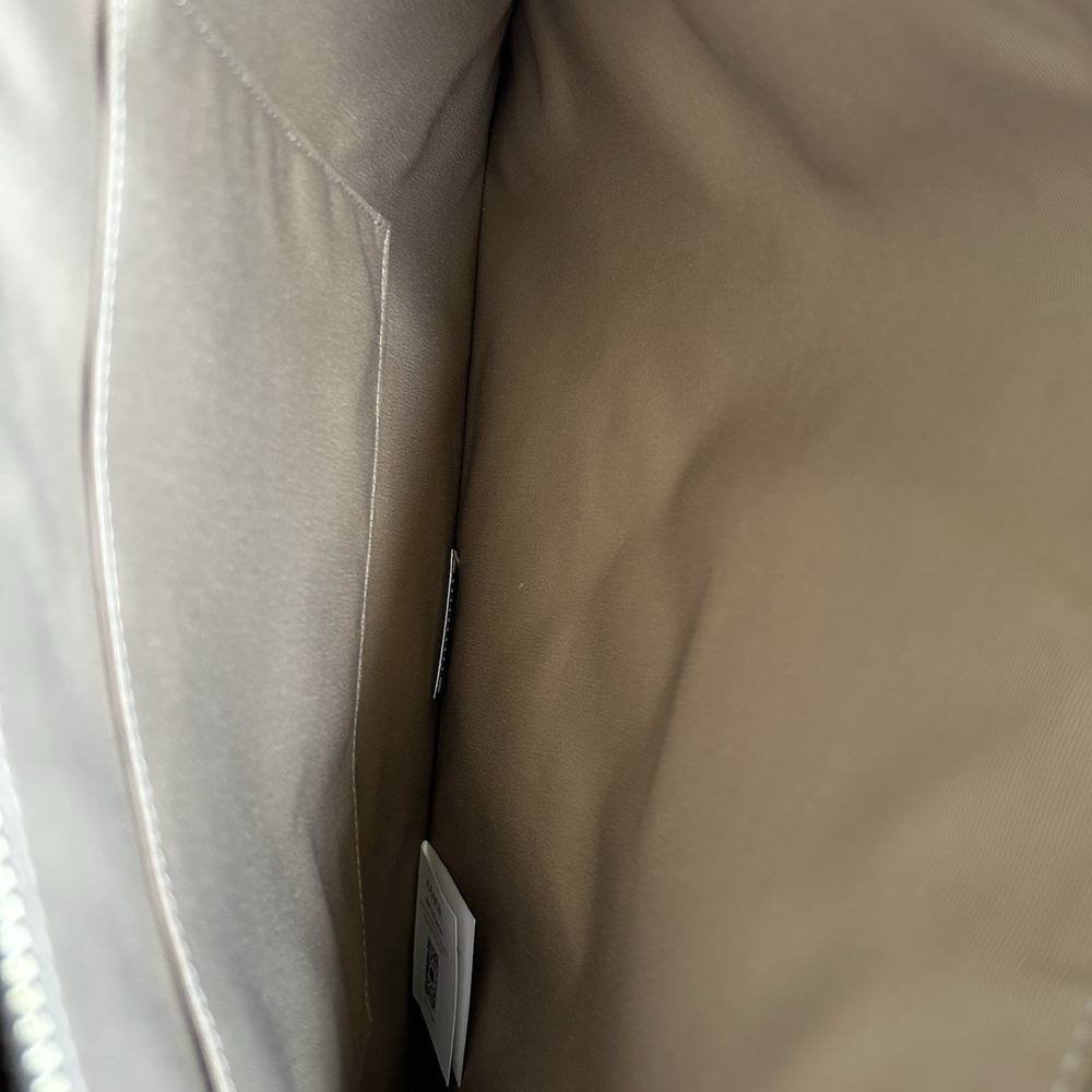 Coach Mollie Tote Taupe Crocodile Embossed Leather Shoulder Bag 1665 - Picture 10 of 16